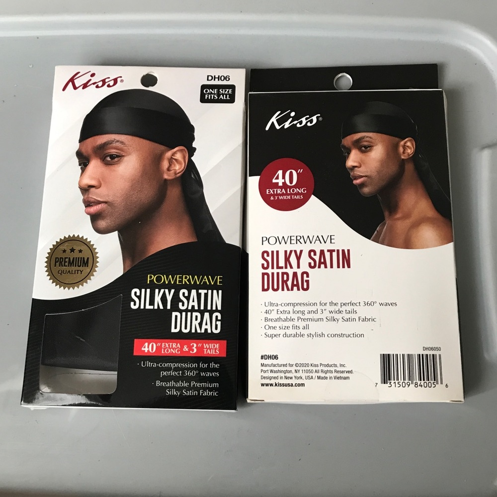 Kiss silky satin durag NEW HUGE BEAUTY SALE!! See details!